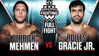 Derrick Mehmen vs Rolles Gracie  WSOF 5 2013 [upl. by Nos]