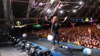 Dada Life amp Sebastian Bach at EDC Vegas Born To Rage [upl. by Aillij403]