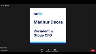 PayTM conference call RBI direction to Paytm Payments Bank PPBL [upl. by Henryson]