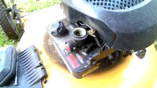 Briggs and Stratton lawnmower carburetor spring comparison [upl. by Jessabell755]