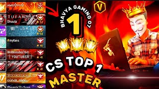 NEW SEASON CSR 999 STAR BHAVYA YOUTUBER TOP 1 😎🗿 nonstpgaming freefirelive raister rggamer [upl. by Euginomod640]