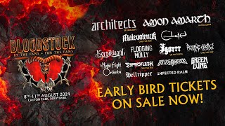 BLOODSTOCK FESTIVAL 2024  BAND ANNOUNCEMENT [upl. by Irehc]