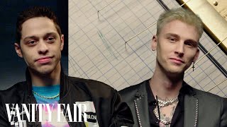 Pete Davidson amp Machine Gun Kelly Take a Lie Detector Test  Vanity Fair [upl. by Eirrehc56]