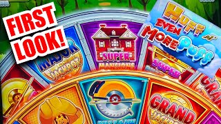 ➡️First Look👊Huff n Even More Puff🐷ALL FEATURES amp BONUS WINS  New Slot Machines 2023 G2E Vegas [upl. by Lynnworth116]