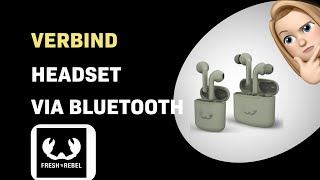 Hoe verbind je de Fresh n Rebel Twins 1 headset via Bluetooth [upl. by Gnav]