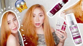 Silky Straight Smooth Hair in Just a Seconds😱😁 Vitress Cuticle Coat and Freshener Review 👌🙆 [upl. by Gut]