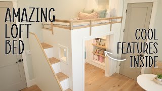 Amazing Loft Bed with TONS of Cool Features [upl. by Luelle]