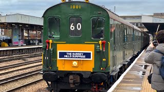 Class 201 Thumper 1001 on “The Surrey Hills Surprise” amp Class 37 test train at Tonbridge  060123 [upl. by Katharine]