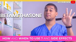 How and when to use BETAMETHASONE and Side Effects  What is betamethasone used for [upl. by Legna]