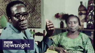 Robert Mugabes 1980 victory in Zimbabwe  Newsnight Archives 1980 [upl. by Fuller16]