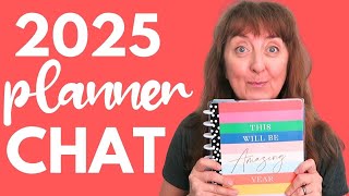 2025 Planner Thoughts amp Chat  Happy Planner Sizes Layouts and Changes for the Year Ahead [upl. by Munniks119]