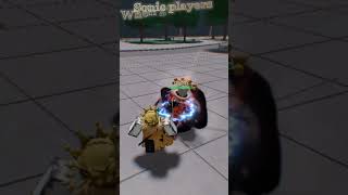 POV when sonic players get hit roblox strongestbattlegrounds thestongestbattlegrounds sbg tsb [upl. by Rebhun446]