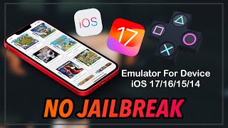 iOS 17 NEW INSTALL Emulator On iOS 14151617 For iPhone iPad  NO JAILBREAK [upl. by Gunning]