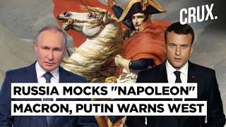 French Troops in Ukraine quotWill Meet Fate Of Napoleon’s Army In Russia”  Putins Nuke Threat To West [upl. by Kcirednek]