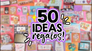 50 IDEAS de REGALOS fáciles y originales Recopilación 💕 Especial de San Valentín14 de febrero [upl. by Ormond]