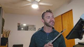 Donjon Offertoire for flute practice m 18 [upl. by Inaniel]