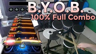 System Of A Down  BYOB 100 FC Expert Pro Drums RB4 [upl. by Joachim417]