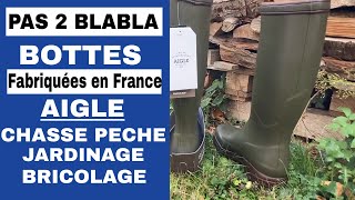 No Blabla  Bottes fabriquées en France  Aigle  Parcours 2 [upl. by Ariamat]