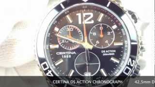 CERTINA DS ACTION CHRONOGRAPH C0134171105700 wwwolfertco [upl. by Ahsinnod]