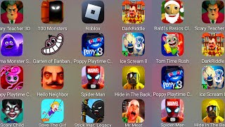 Ice Scream 8Grimace MonsterScary ChildPoppy Playtime Chapter 3Garten Of Banban 4Mr MeatRoblox [upl. by Alleyn]