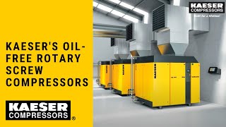 Kaesers Oilfree Rotary Screw Compressors [upl. by Ltihcox]