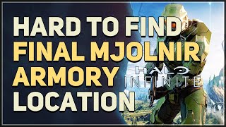 Hard to find Final Mjolnir Armory Locker Halo Infinite [upl. by Maidel]