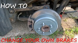 HOW TO DO YOUR OWN BRAKE JOB [upl. by Whitnell]