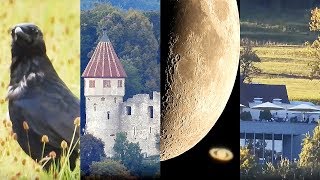 NIKON P1000 Optical Superzoom Test  Saturn Planes Moon Church Castle  World Record [upl. by Anoj]