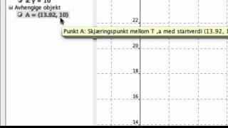 Matematikk 2P  Leksjon 19a  Eksponentiell vekst med Geogebra [upl. by Orms]