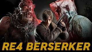 RE4R BERSERKER Leon Must Die Mode [upl. by Brittni]