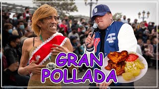 LA GRAN POLLADA quotPRO CUERPOquot 🍗🤣  Flautin Ft Jefferson [upl. by Ahsenrat]