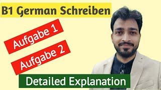 SCHREIBEN B1 Level Exam Full Explanation with Answers [upl. by Blaire]