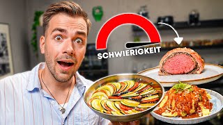 Ein Tag nur die SCHWIERIGSTEN Gerichte kochen 👨🏻‍🍳🥵 [upl. by Vrablik805]