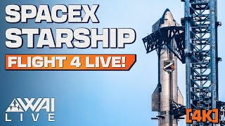 REPLAY SpaceX Starship Flight 4 IFT4 in 4K [upl. by Aiket612]