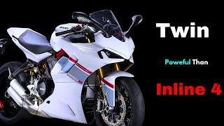 Ducati Destroy Kawasaki🔥 TWINCYLINDER Powered Ducati Supersport 950 got More Power Than ZX10R [upl. by Sivie]