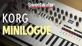 Korg Minilogue 4voice Analog Synthesizer Demo — Daniel Fisher [upl. by Law]