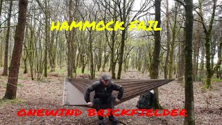 onewind brickfielder hammock fail [upl. by Finn]