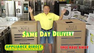 Same Day Delivery Washer Appliance Direct [upl. by Saxela]