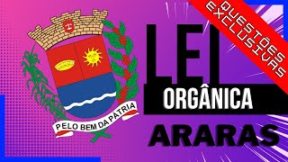 âœ…Concurso ARARAS Caderno de QUESTÃ•ES COMENTADAS [upl. by Chak915]