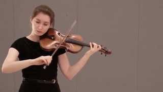 Bach Partita no 2 in D minor  Gigue [upl. by Gavriella920]