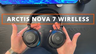 SteelSeries Arctis Nova 7 Wireless REVIEW  The best gaming headset under 200 [upl. by Tace231]