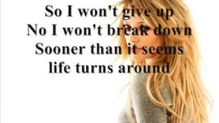 Hilary Duff  Someones watching over me lyrics [upl. by Haneeja]