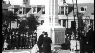 Unveiling of the war memorial at Saltcoats [upl. by Carper307]