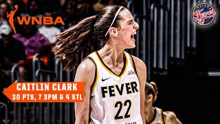 HIGHLIGHTS from Caitlin Clarks HUGE game in win vs Mystics 😤 30 PTS amp 7 3PM 🎯  WNBA on ESPN [upl. by Ovid]