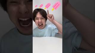 Chocolate vs small candy challenge 🤣 short trending foodchallenge viralshorts [upl. by Helaina]