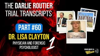 TRIAL TRANSCRIPT PART 60  Darlie Routier Trial  Dr Lisa Clayton Part 1 [upl. by Akemehc]