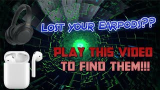 Very loud noise so you can find your airpods or headphones [upl. by Leahcimdivad]