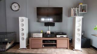 Hegel H390 amp KEF R11  Anette Askvik  Liberty Sub Off [upl. by Halyhs]