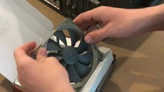 REVIEW noctua np p12 redux 1700 pwm high performance cooling fan 4pin 1700 rpm [upl. by Savannah]