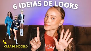 6 IDEIAS DE LOOKS FÁCEIS PARA CASTING DE MODELO  inspiração de looks para ficar com cara de modelo [upl. by Spiers]